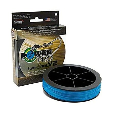 Power Pro Super Slick V2 20Lb 3000Yd Blue 31500203000A